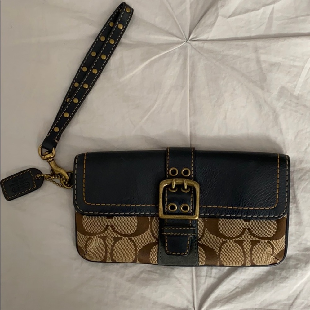 Coach wristlet